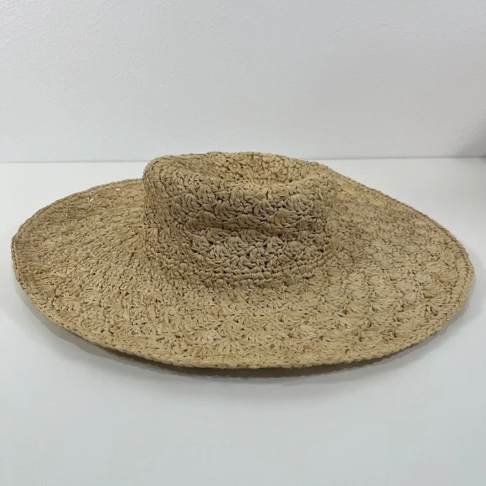 San Diego Hat Co. Raffia BOHO Sun Outdoor Straw Women's Beach Summer Wide Brim‎